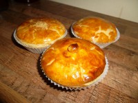 Empada de Carne Seca com Abóbora